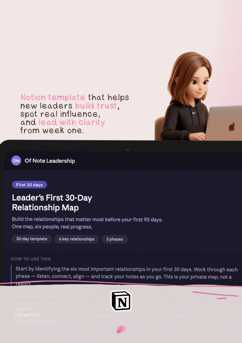 Leader's Relationship Map | Notion Template